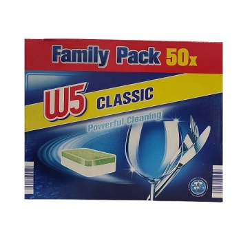 W5 50 szt Classic tabletki do zmywarki paleta 384 szt HURTOWNIA